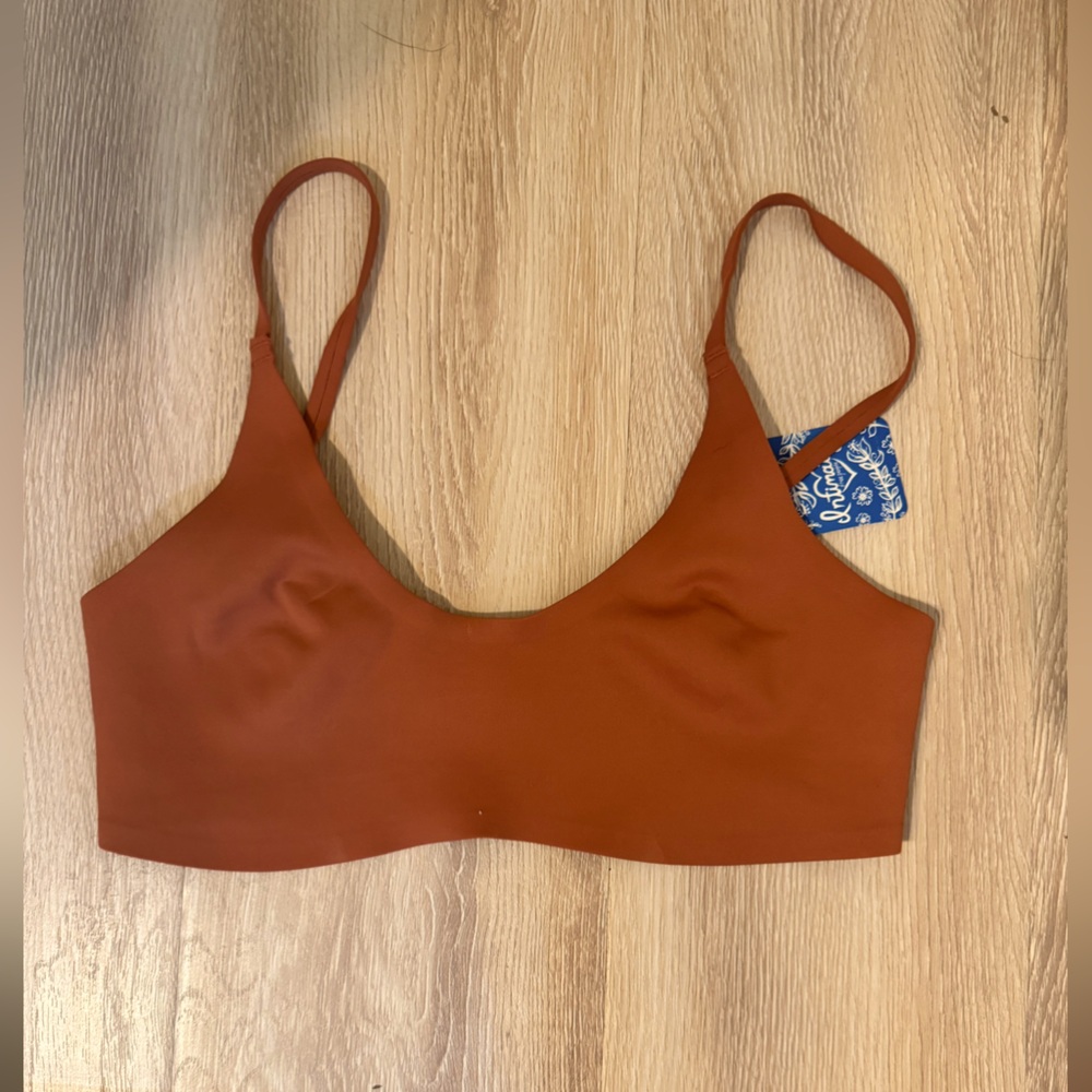 NWT | FREE PEOPLE | SEAMLESS BRA | SM | SUNRUST